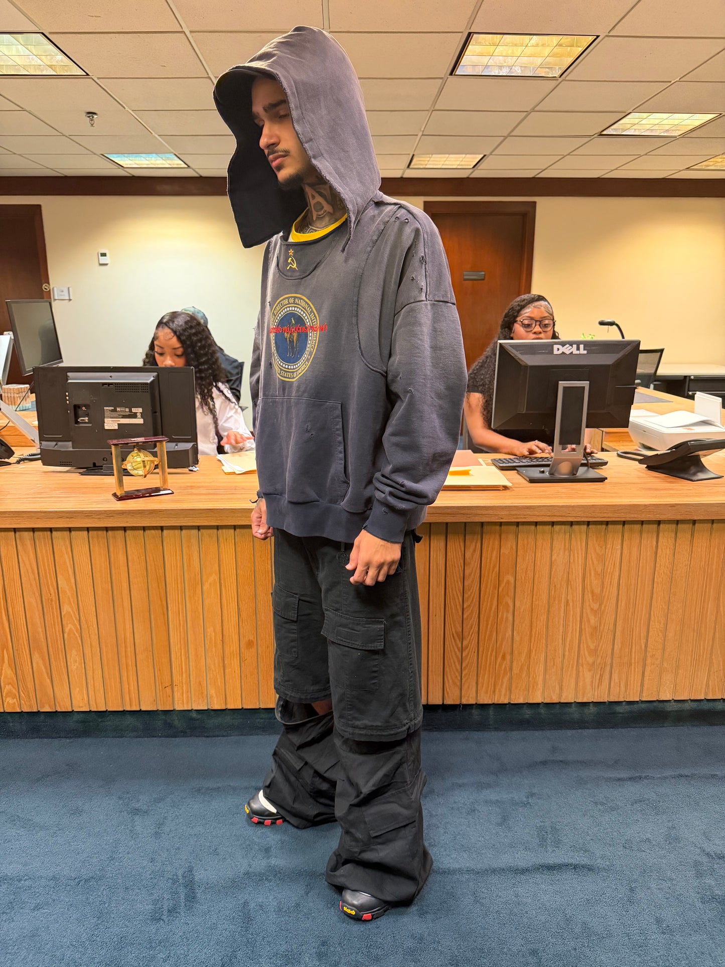 Silk Road pullover hoodie