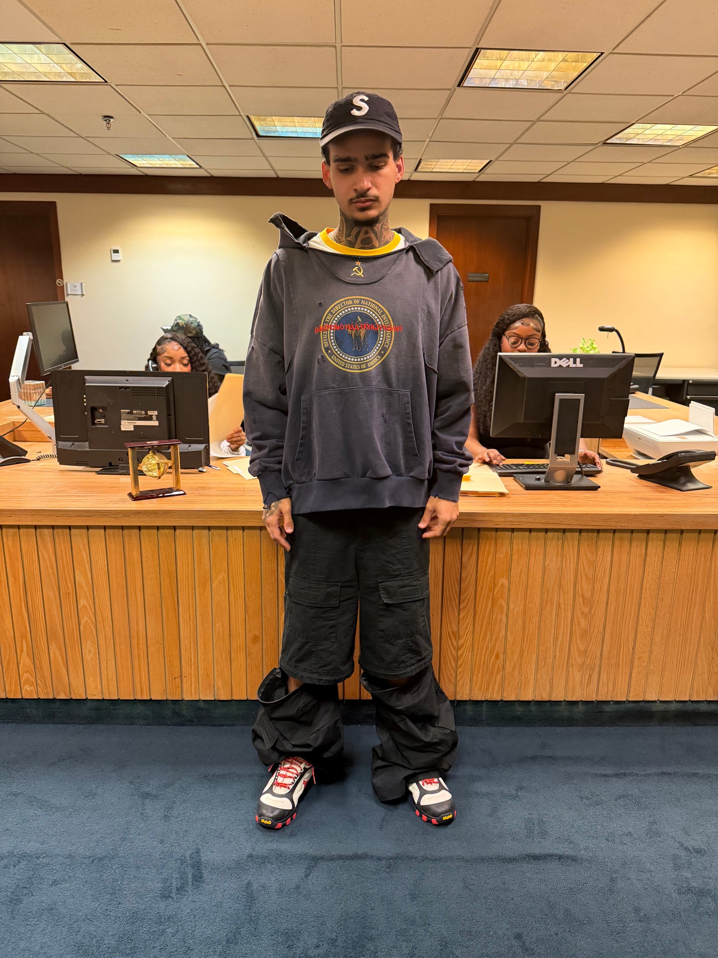 Silk Road pullover hoodie