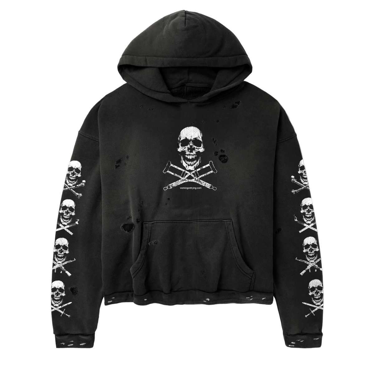 Die hard pullover hoodie